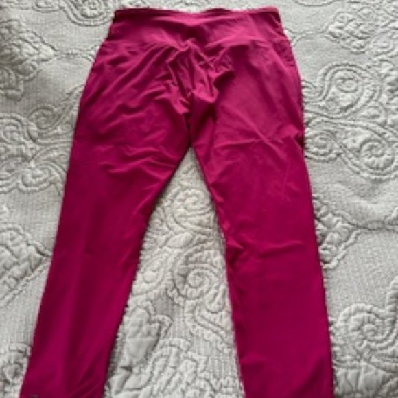 Hot Pink Yoga Pants - Picture 4 of 7